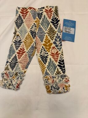 RuffleButts Happy Harvest Leggings NWT
